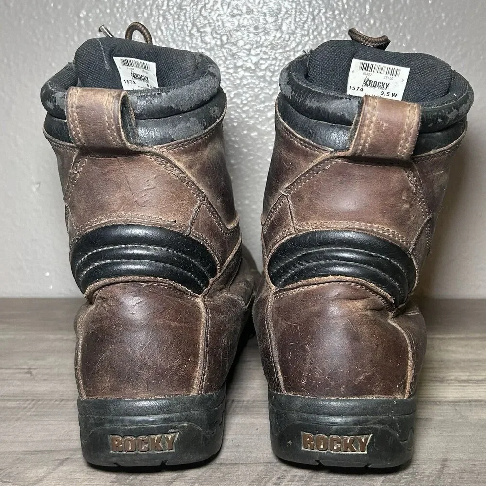 Rocky Size 9.5 W 400 Pro-Light Hunter Mens Lace Up Boots Thinsulate Waterproof
